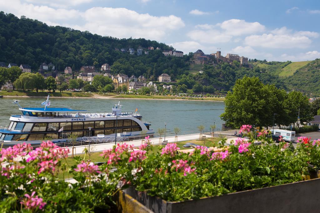 Pohl'S Rheinhotel Adler St. Goarshausen Zewnętrze zdjęcie