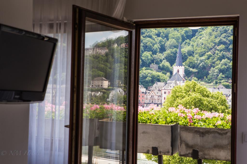 Pohl'S Rheinhotel Adler St. Goarshausen Zewnętrze zdjęcie