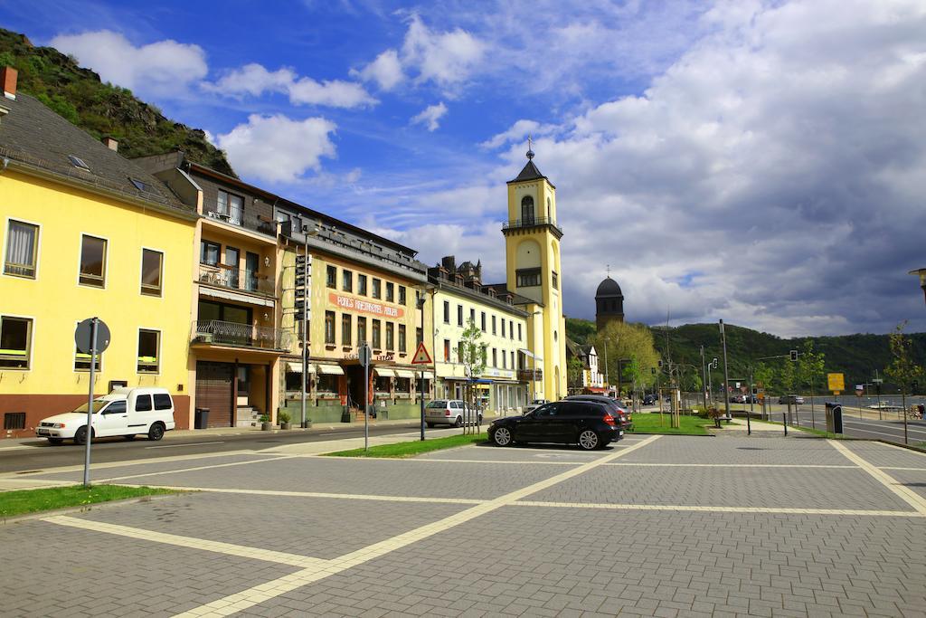 Pohl'S Rheinhotel Adler St. Goarshausen Zewnętrze zdjęcie