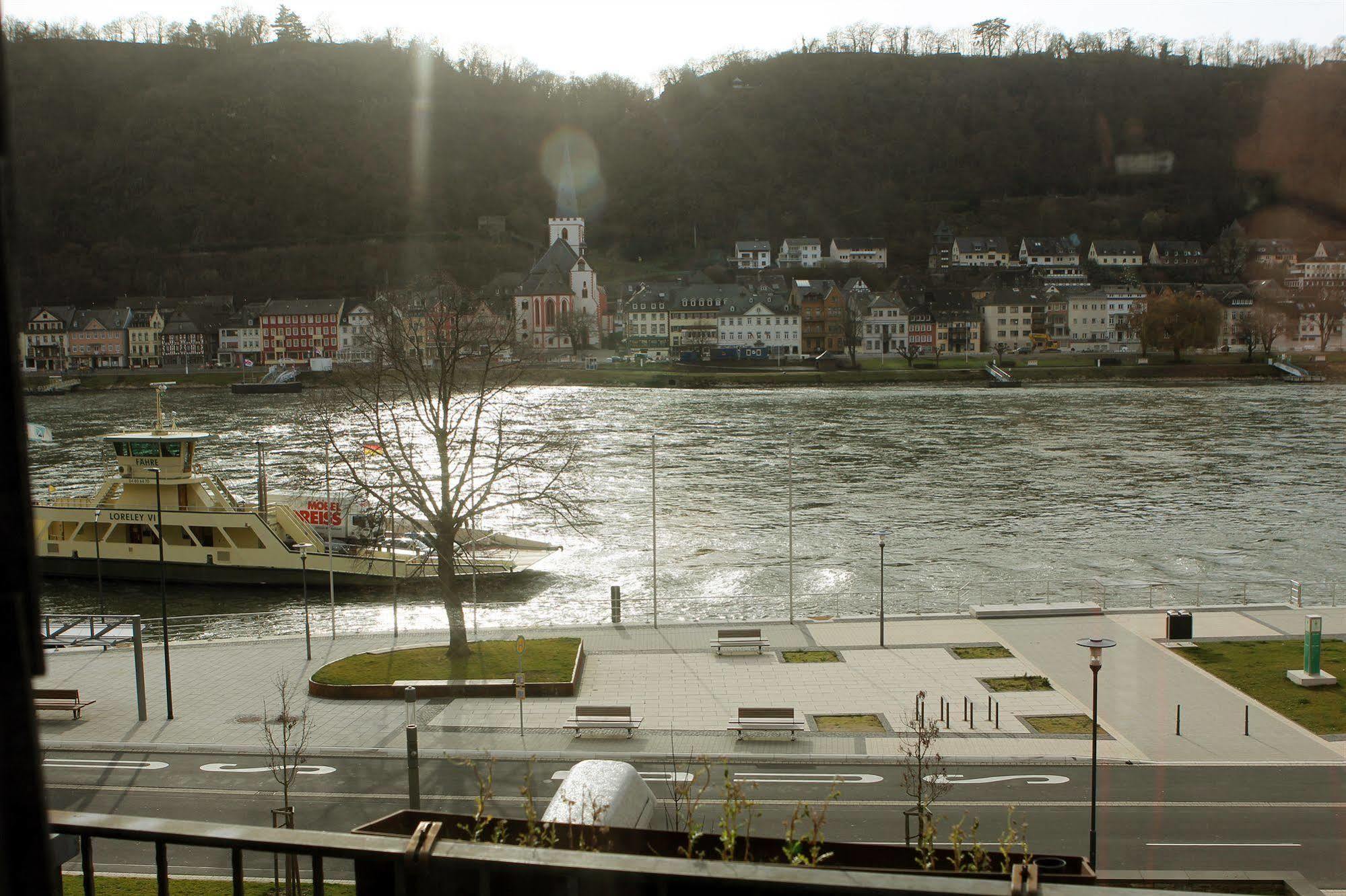 Pohl'S Rheinhotel Adler St. Goarshausen Zewnętrze zdjęcie