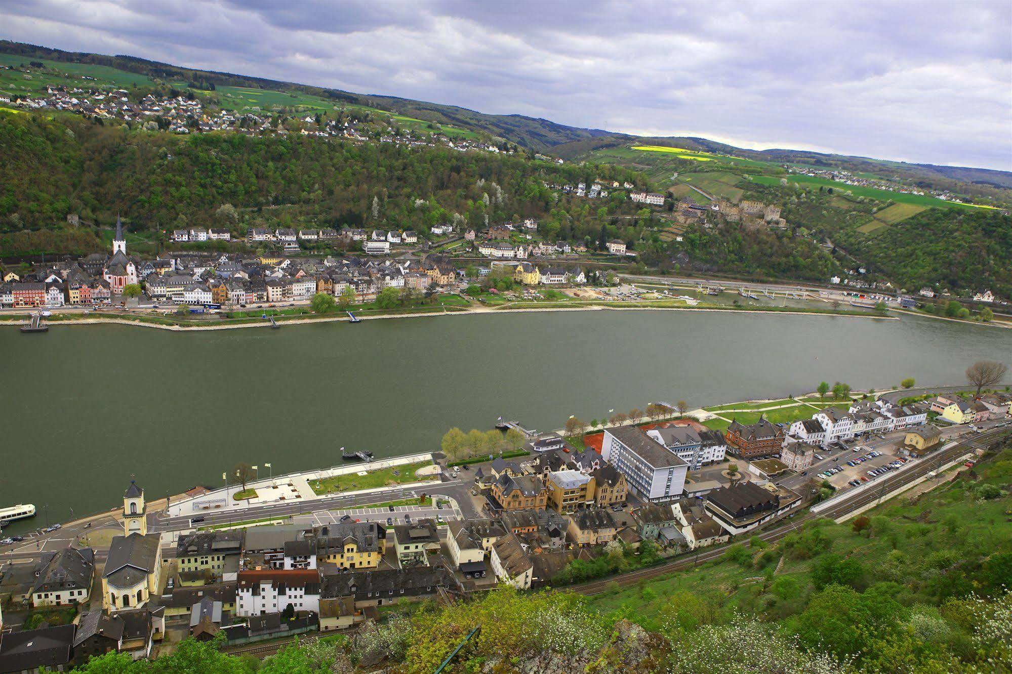 Pohl'S Rheinhotel Adler St. Goarshausen Zewnętrze zdjęcie