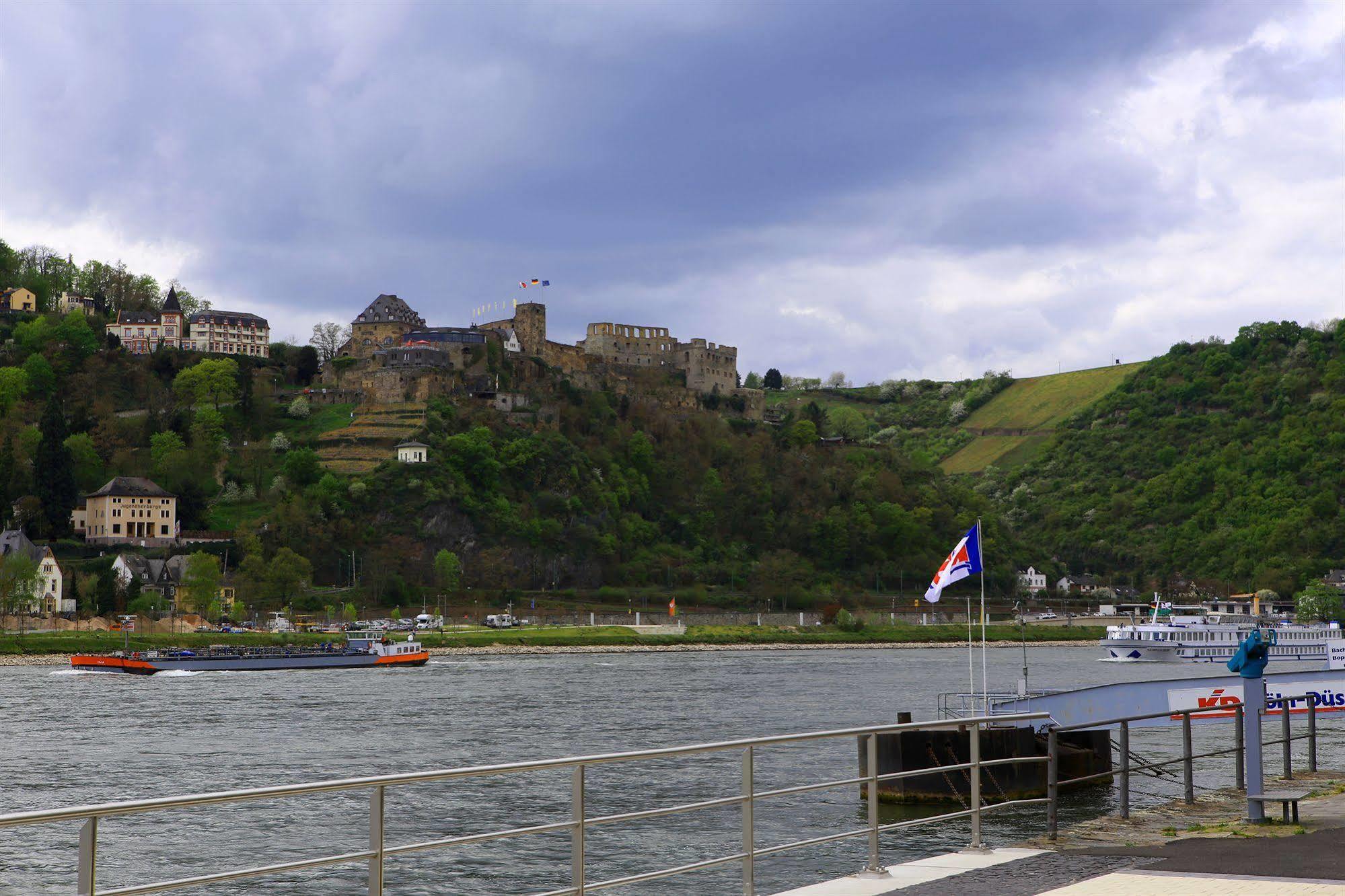 Pohl'S Rheinhotel Adler St. Goarshausen Zewnętrze zdjęcie